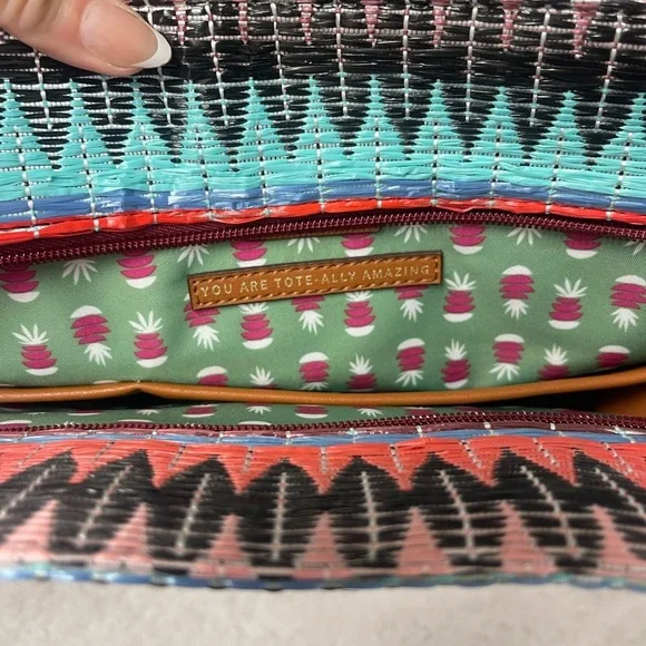 Stella & Dot Raffia Tote/beach Bag - Picture 2 of 5